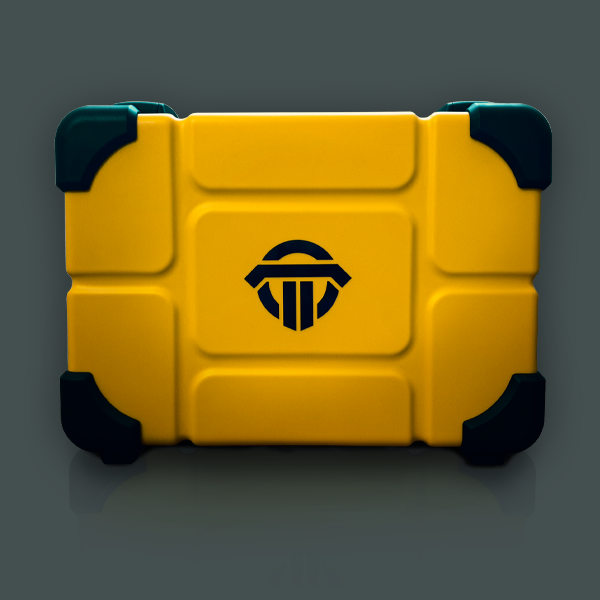 Messkoffer mit integrierter Ladeelektronik